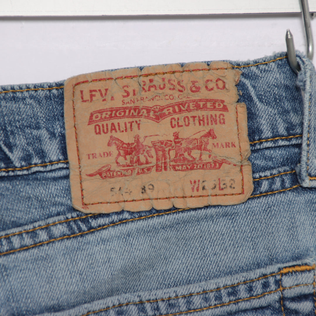 Levi's 544 flare bootcut W25 L32 jeans vintage in denim da donna