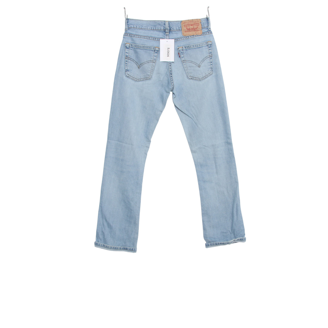 Levi's 544 W27 L32 jeans custom vintage in denim da donna