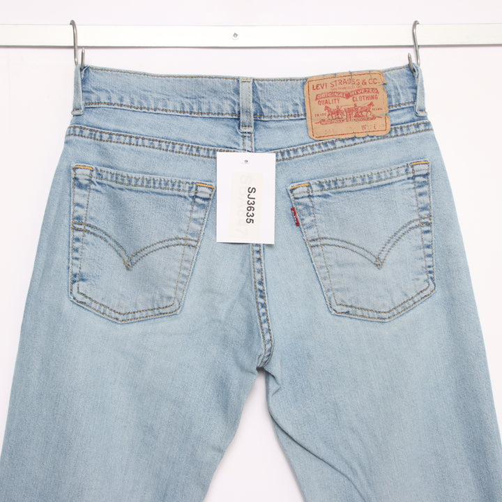 Levi's 544 W27 L32 jeans custom vintage in denim da donna