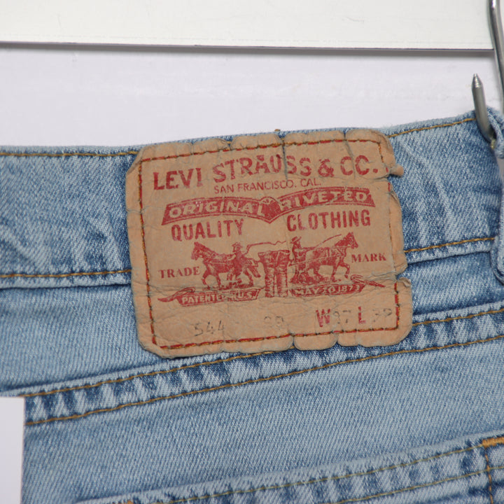 Levi's 544 W27 L32 jeans custom vintage in denim da donna