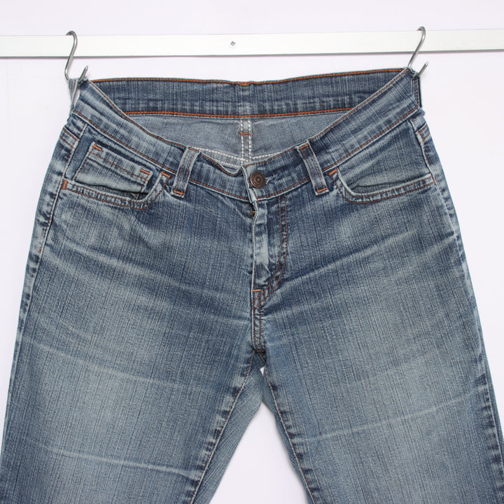 Levi's 544 flare bootcut W27 L32 jeans vintage in denim da donna