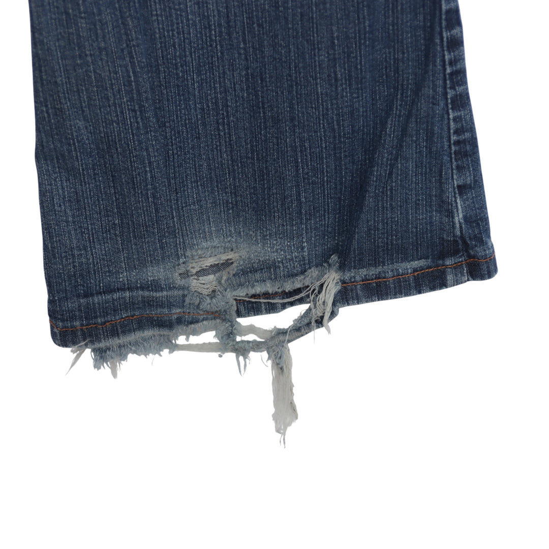 Levi's 544 flare bootcut W27 L32 jeans vintage in denim da donna
