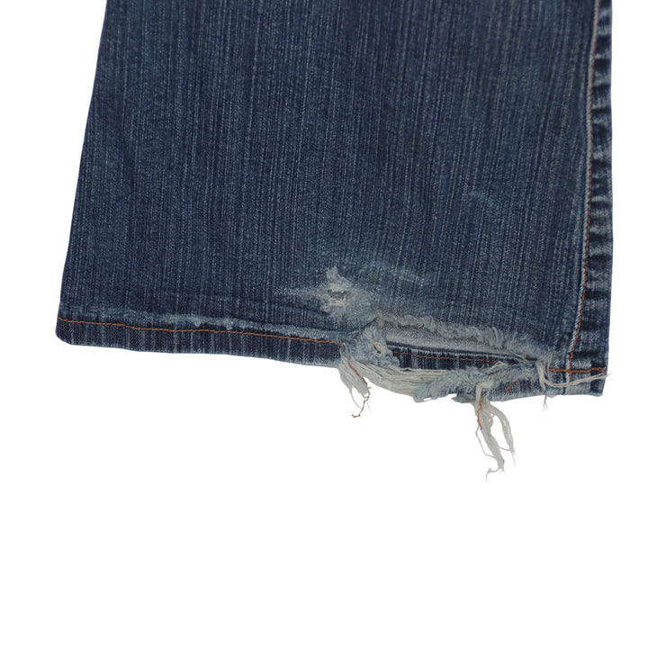Levi's 544 flare bootcut W27 L32 jeans vintage in denim da donna