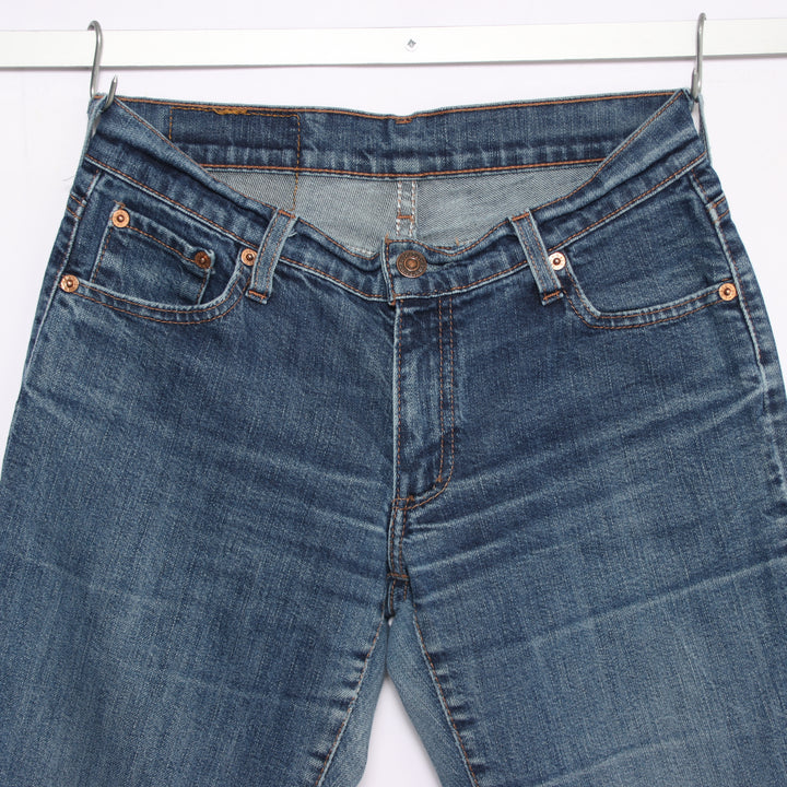 Levi's 544 flare bootcut W27 L34 jeans vintage in denim da donna