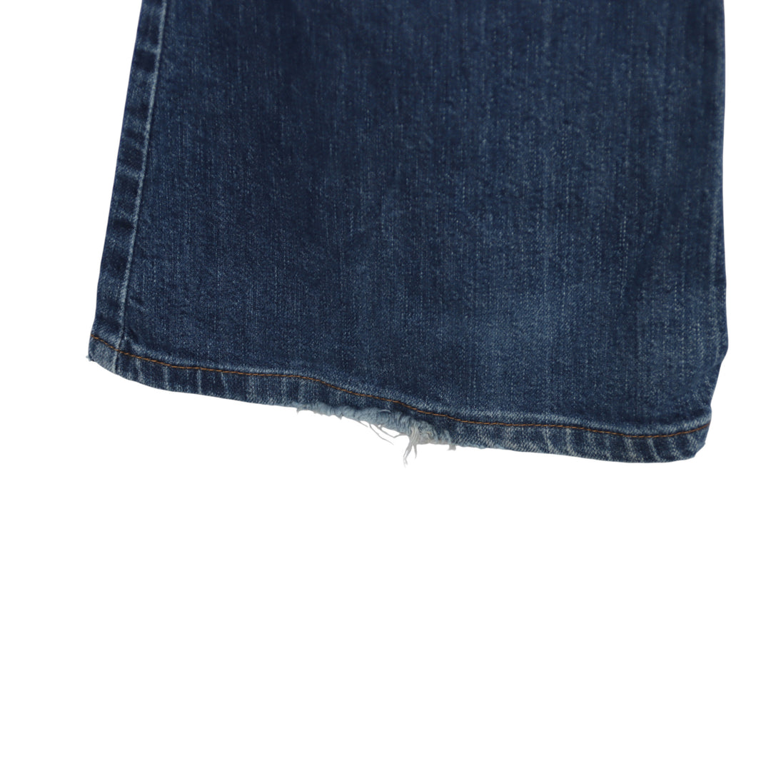 Levi's 544 flare bootcut W27 L34 jeans vintage in denim da donna