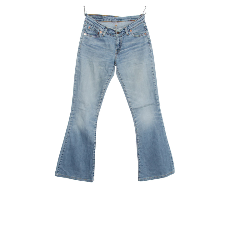 Levi's 544 flare bootcut W27 L34 jeans vintage in denim da donna