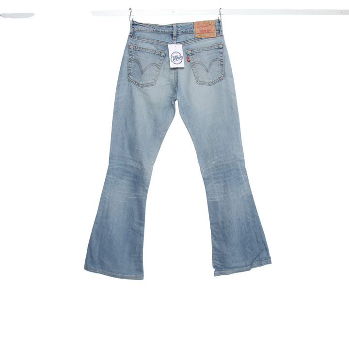 Levi's 544 flare bootcut W27 L34 jeans vintage in denim da donna