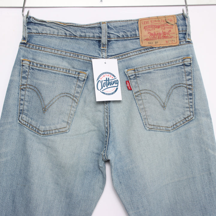 Levi's 544 flare bootcut W27 L34 jeans vintage in denim da donna