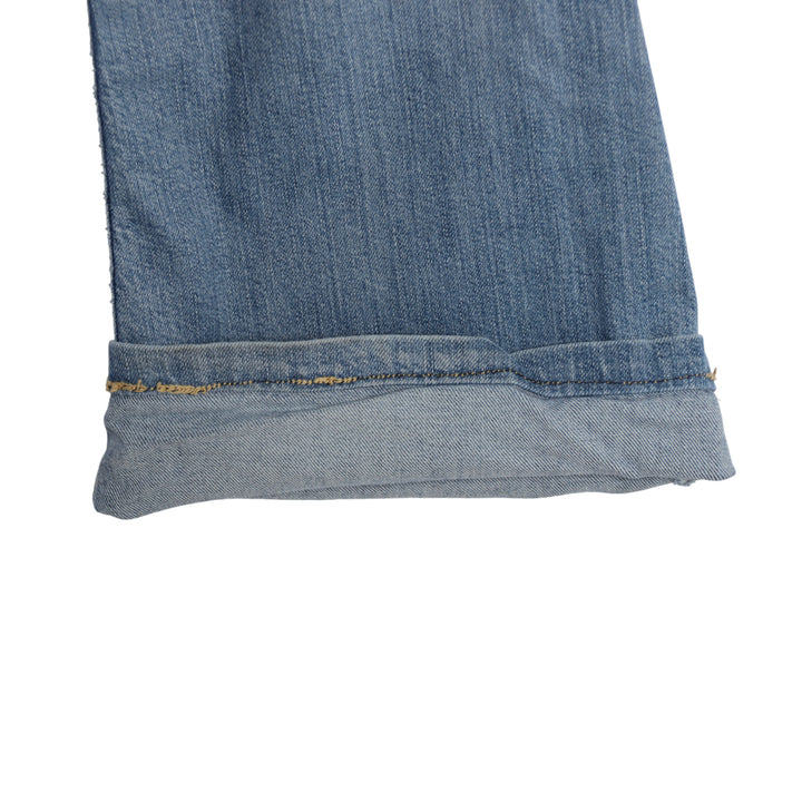 Levi's 544 flare bootcut W27 L34 jeans vintage in denim da donna