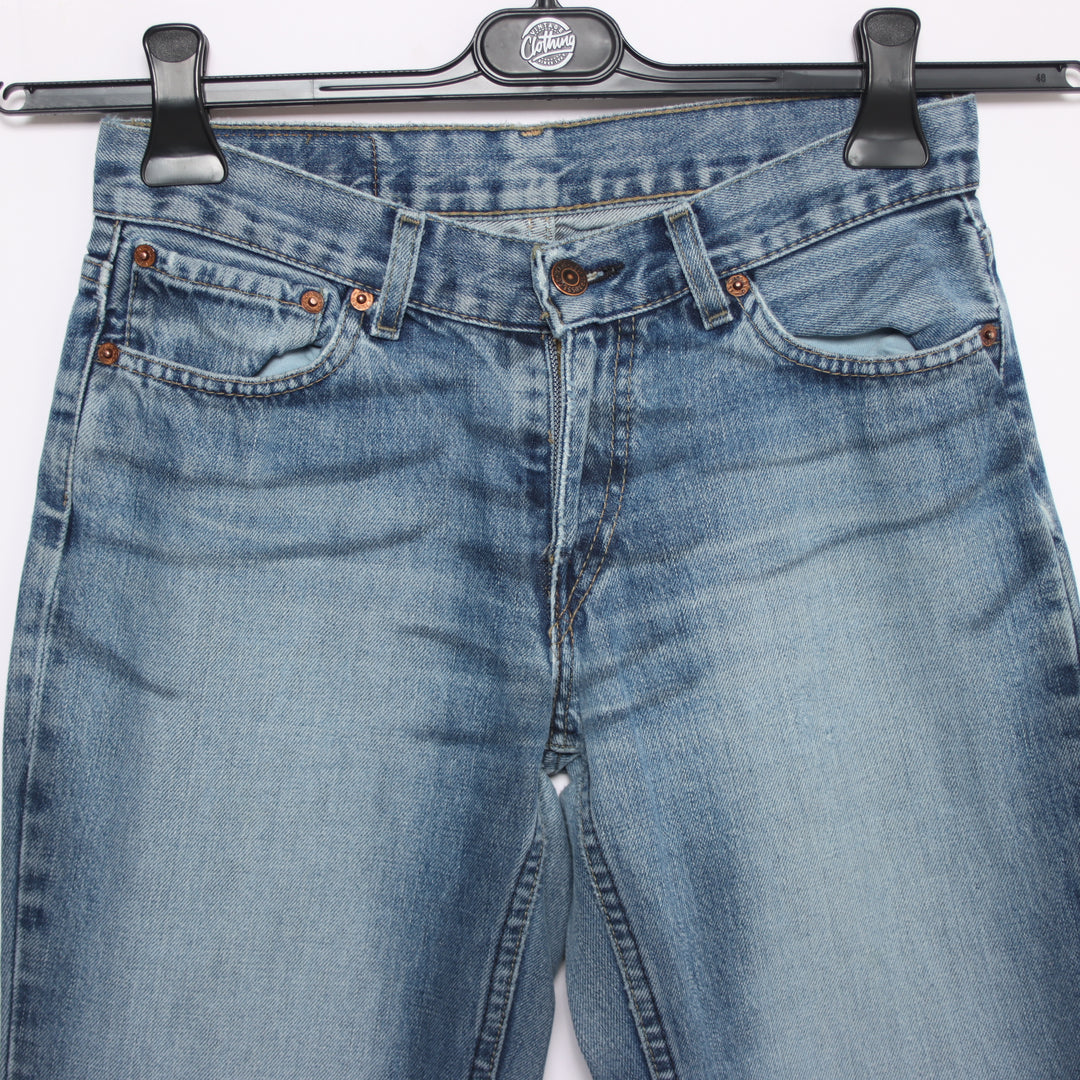 Levi's 544 flare bootcut W28 L34 jeans vintage in denim da donna