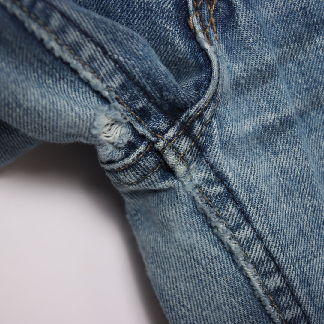 Levi's 544 flare bootcut W28 L34 jeans vintage in denim da donna