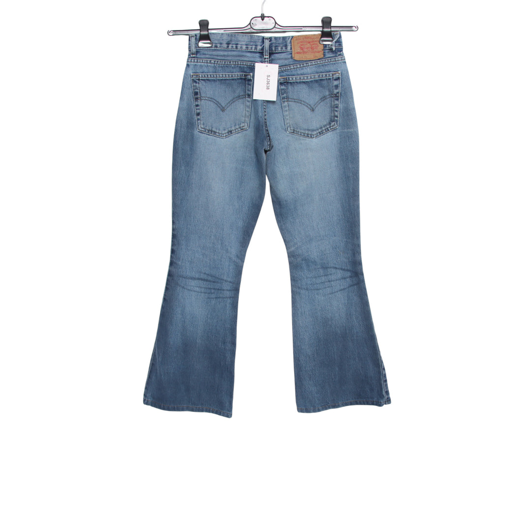 Levi's 544 flare bootcut W28 L34 jeans vintage in denim da donna
