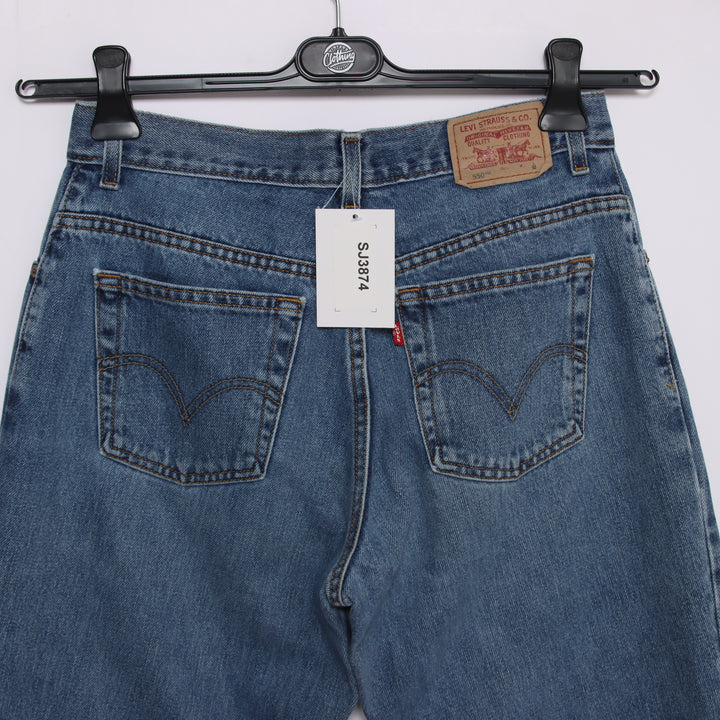 Levi's 550 classic relaxed fit W31 jeans vintage in denim da uomo