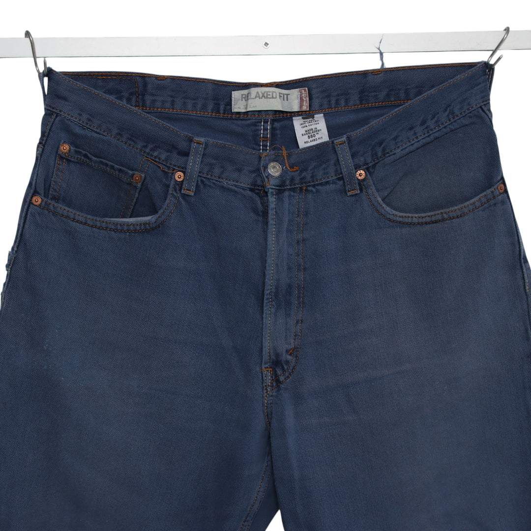 Levi's 550 relaxed fit W38 L30 jeans in denim blu da uomo