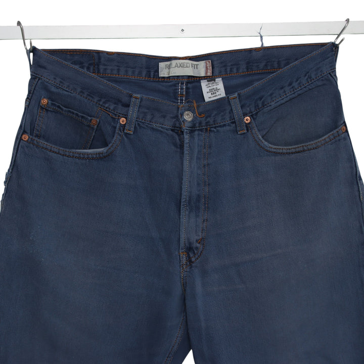 Levi's 550 relaxed fit W38 L30 jeans in denim blu da uomo