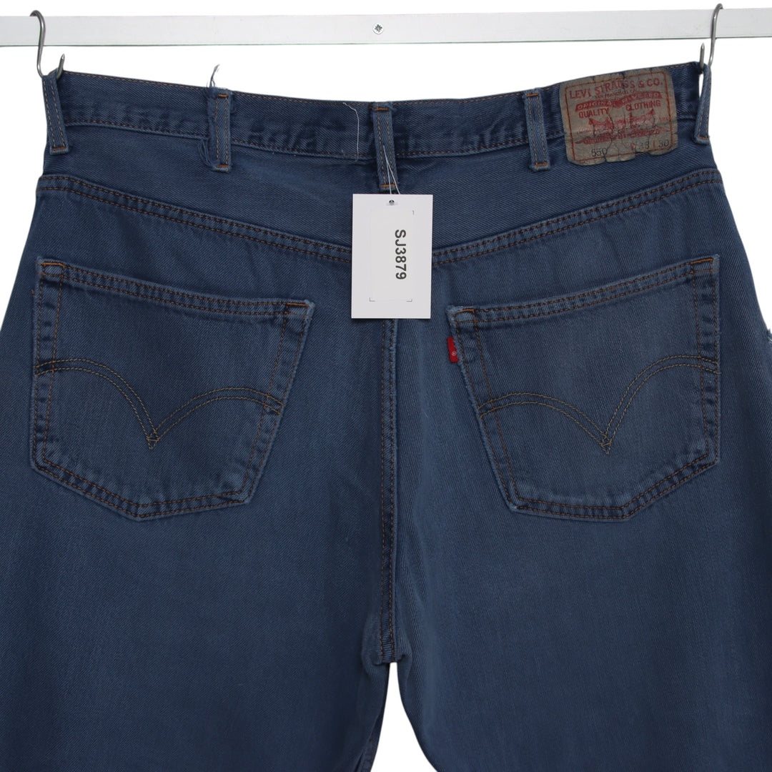 Levi's 550 relaxed fit W38 L30 jeans in denim blu da uomo