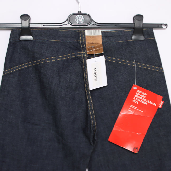 Levi's 565 Low 1 Straight W27 L32 jeans vintage in denim da donna deadstock w/tags