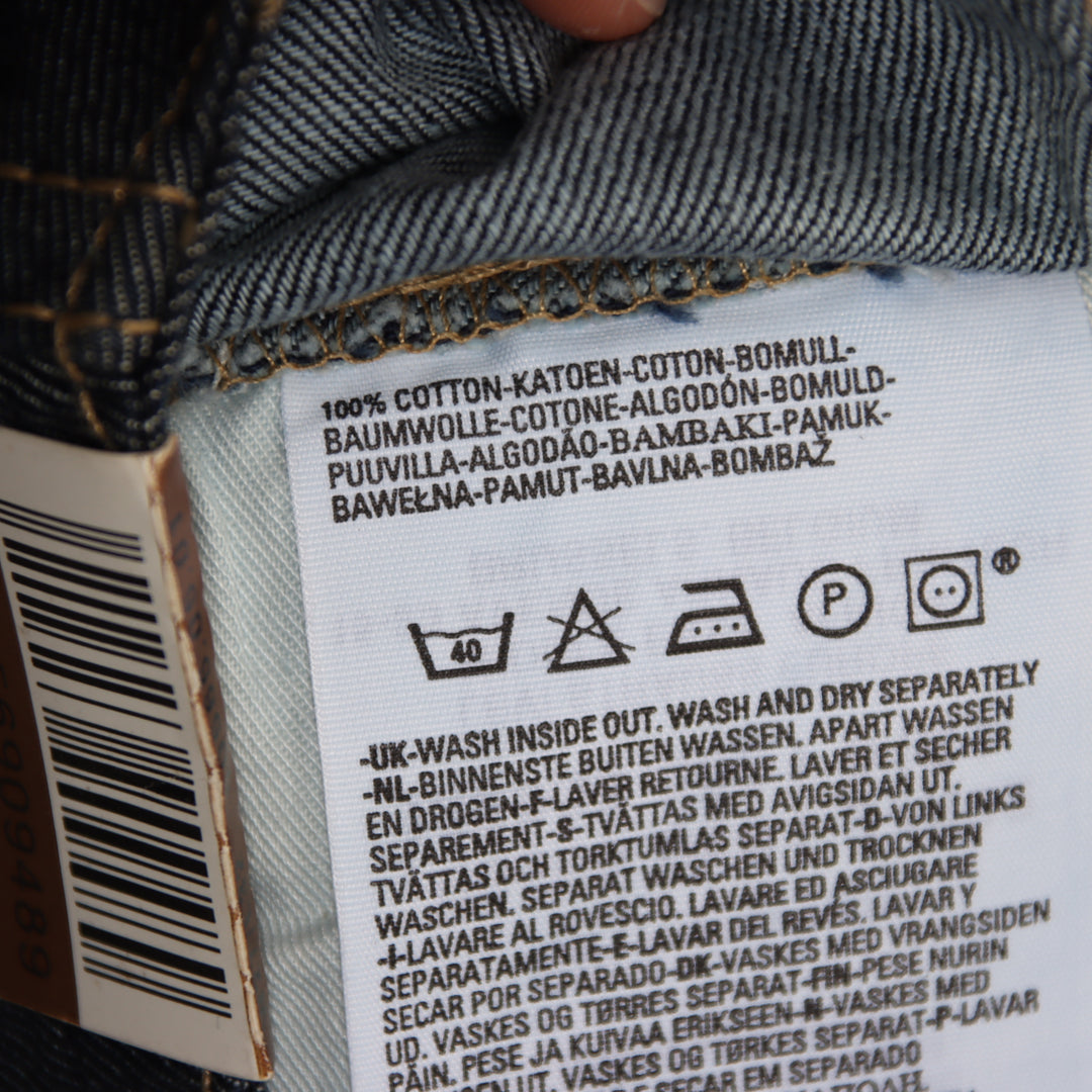 Levi's 565 Low 1 Straight W27 L32 jeans vintage in denim da donna deadstock w/tags