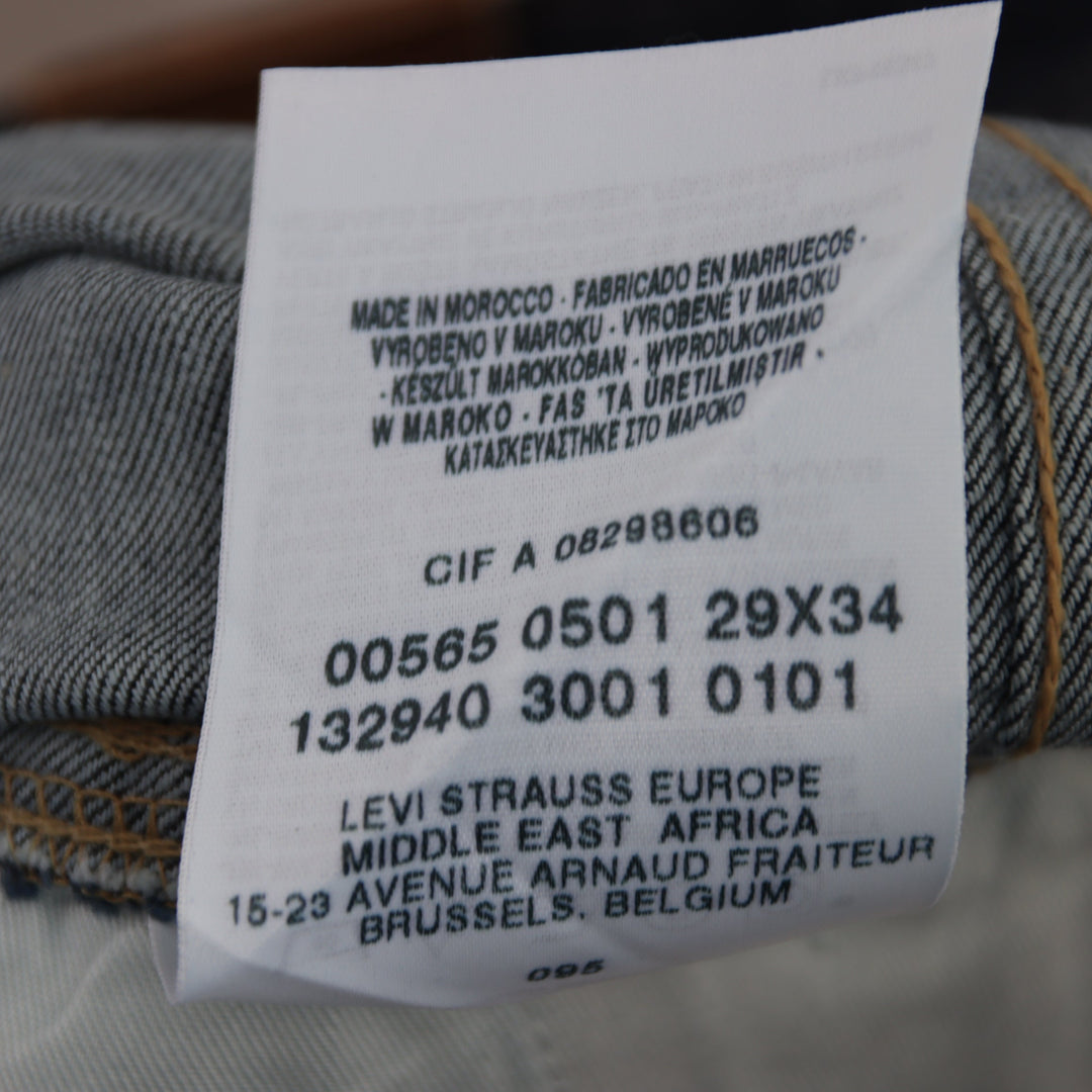 Levi's 565 W29 L34 jeans vintage in denim da donna deadstock w/tags