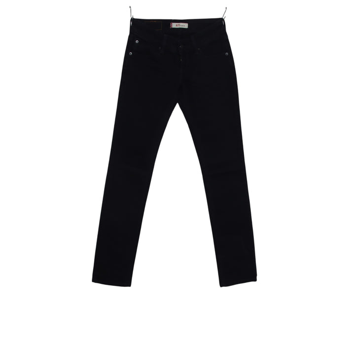 Levi's 571 Slim Fit W27 L34 jeans in denim blu da donna