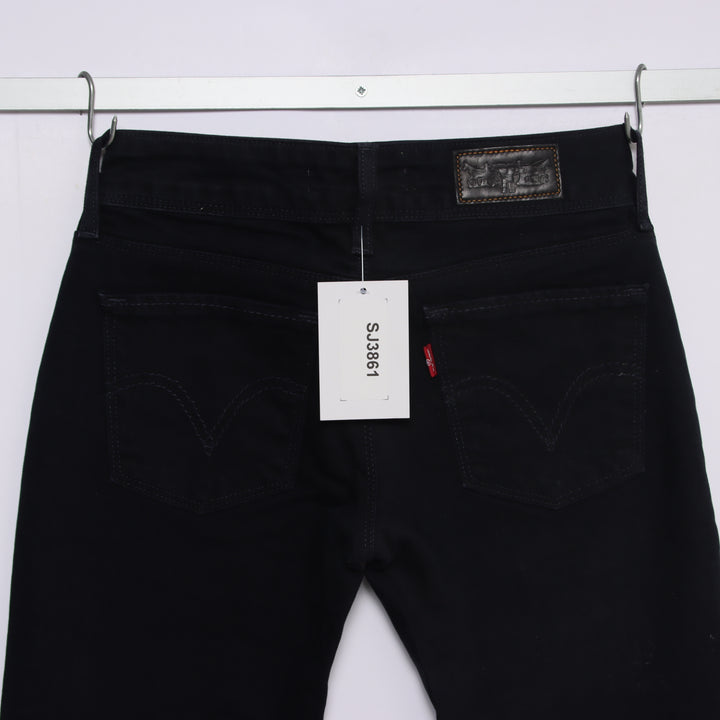Levi's 571 Slim Fit W27 L34 jeans in denim blu da donna