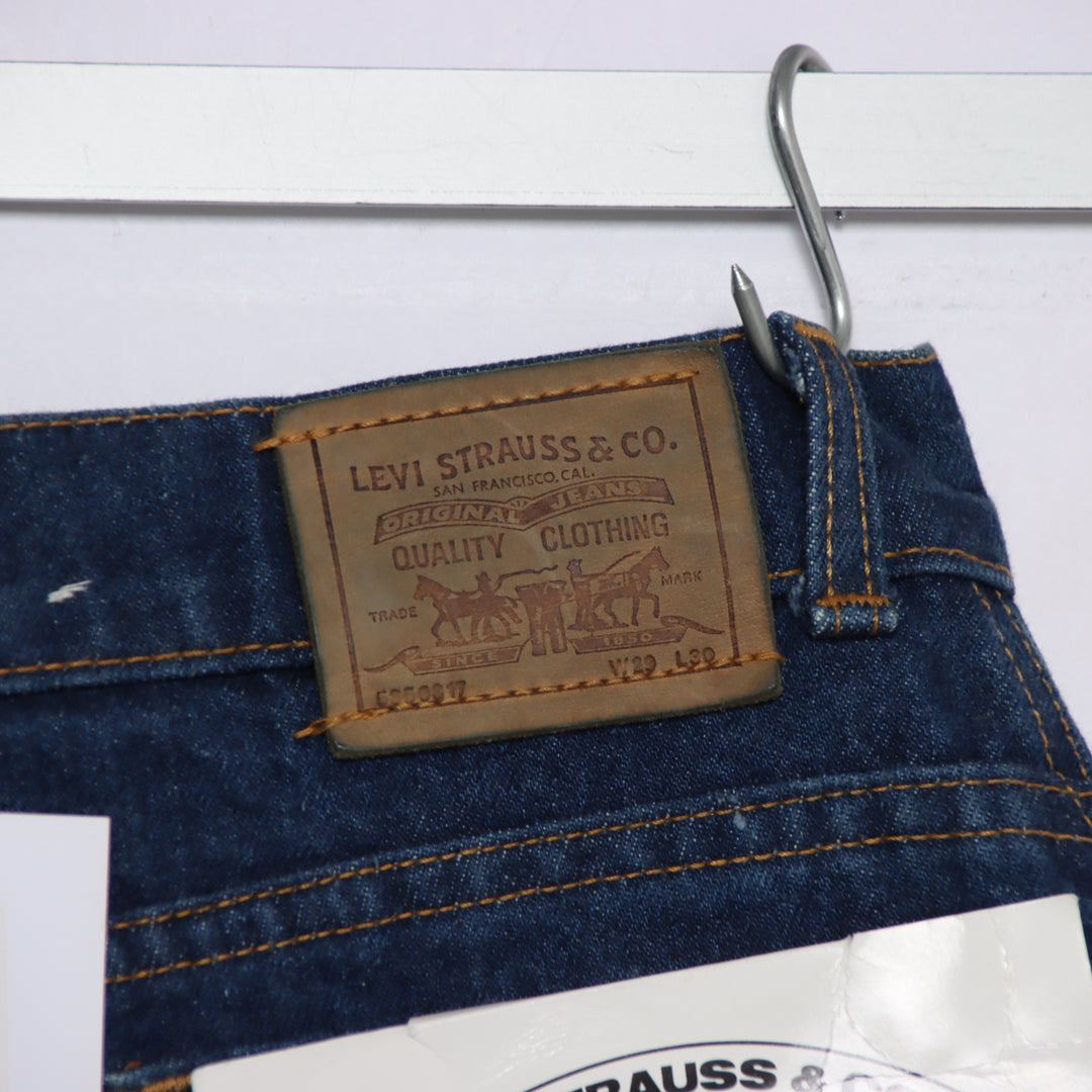 Levi's 585 woman fit W29 L30 jeans vintage in denim da donna deadstock w/tags