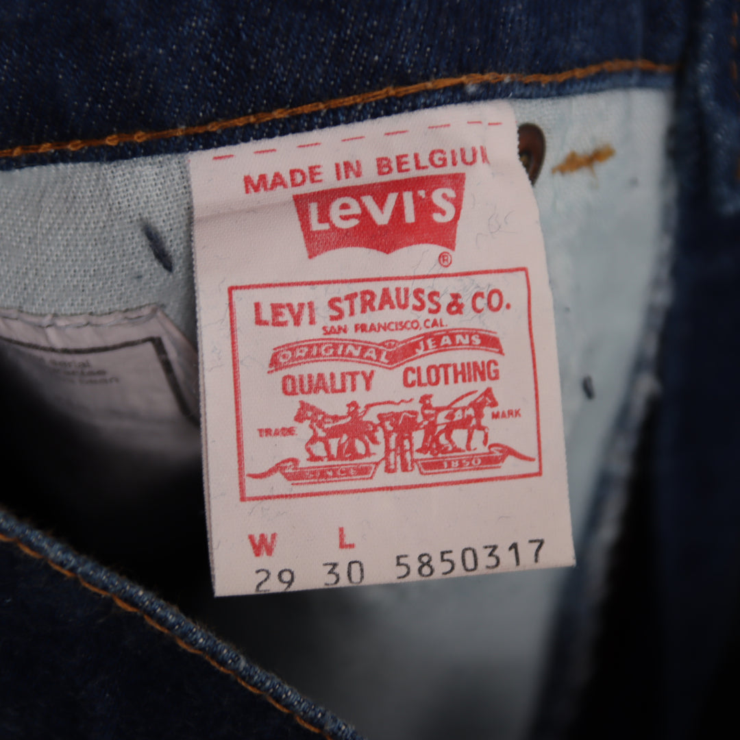 Levi's 585 woman fit W29 L30 jeans vintage in denim da donna deadstock w/tags