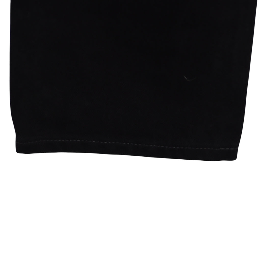 Levi's 595 straight fit W27 L32 jeans vintage in denim nero da donna deadstock w/tags