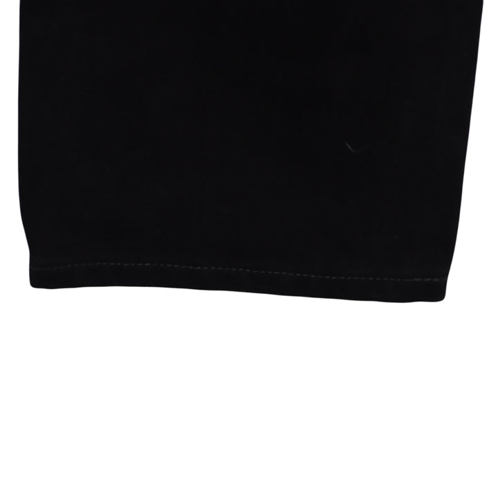 Levi's 595 straight fit W27 L32 jeans vintage in denim nero da donna deadstock w/tags