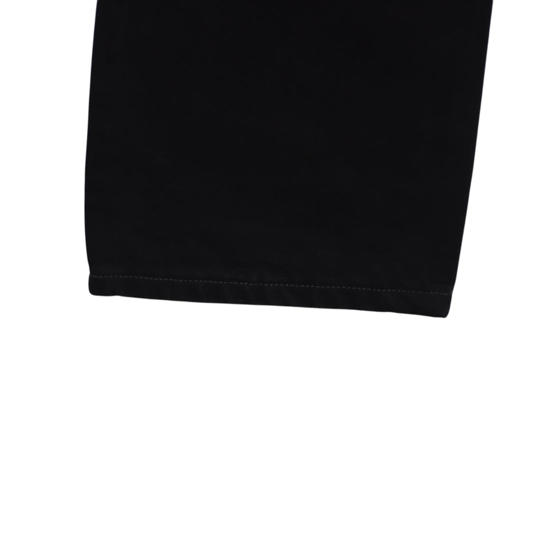 Levi's 595 straight fit W28 L30 jeans vintage in denim nero da donna deadstock w/tags