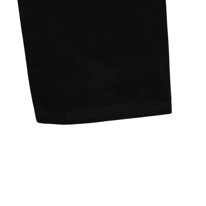 Levi's 595 straight fit W28 L32 jeans vintage in denim nero da donna deadstock