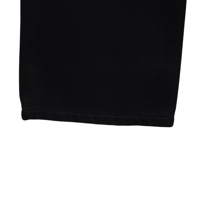 Levi's 595 straight fit W28 L32 jeans vintage in denim nero da donna deadstock