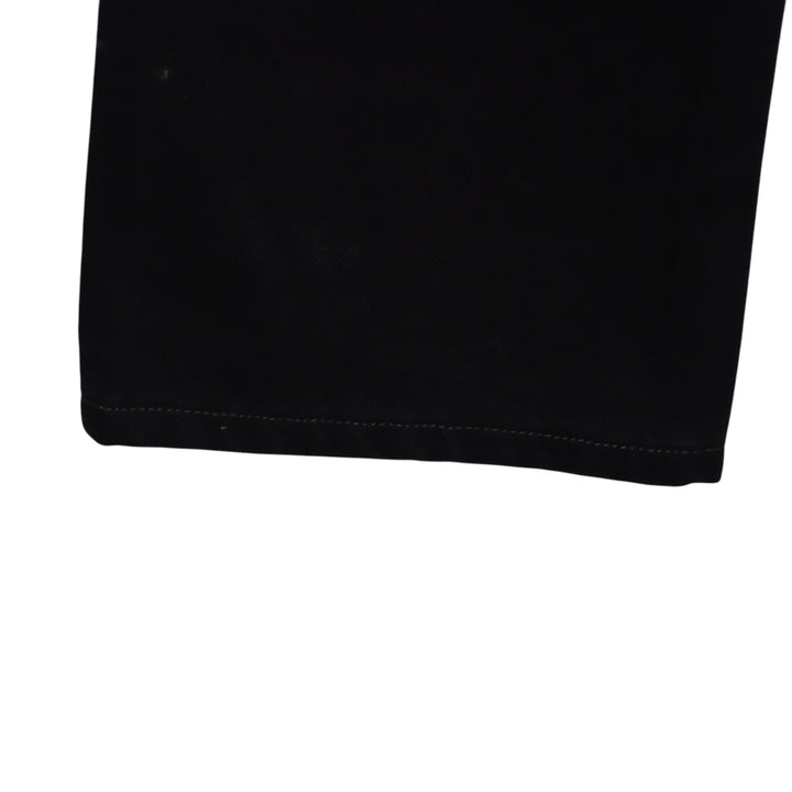 Levi's 595 straight fit W28 L32 jeans vintage in denim nero da donna deadstock w/Tags