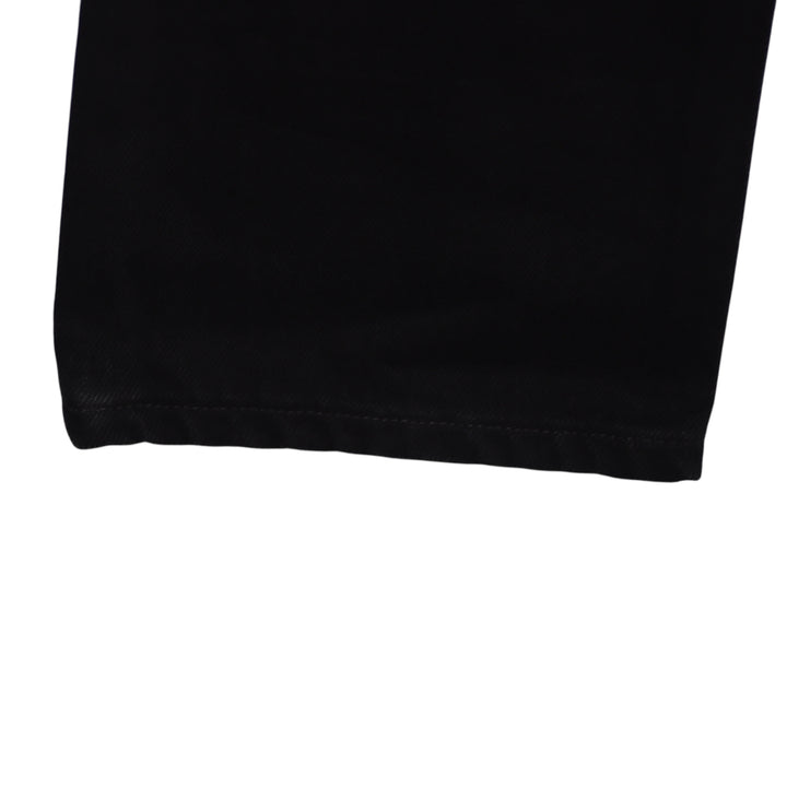 Levi's 595 straight fit W28 L32 jeans vintage in denim nero da donna deadstock w/Tags