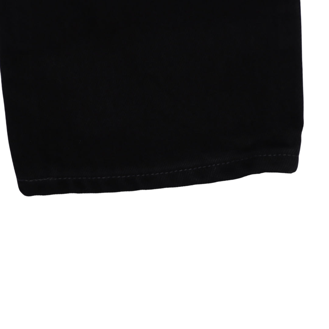 Levi's 595 straight fit W29 L32 jeans vintage in denim nero da donna deadstock w/tags