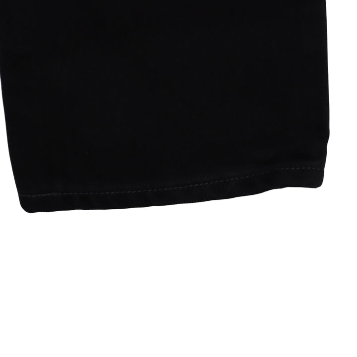 Levi's 595 straight fit W29 L32 jeans vintage in denim nero da donna deadstock w/tags