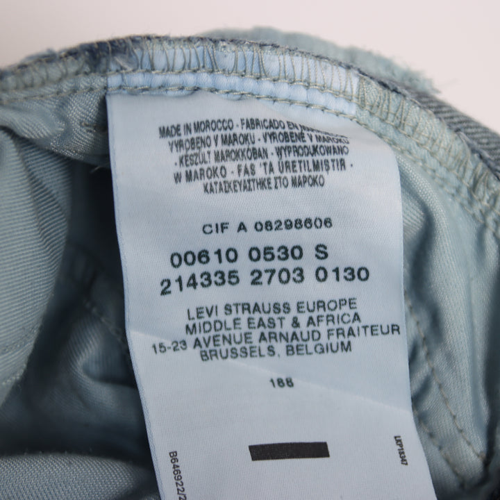 Levi's 610 Red Tab workwear tg. S jeans vintage in denim da donna