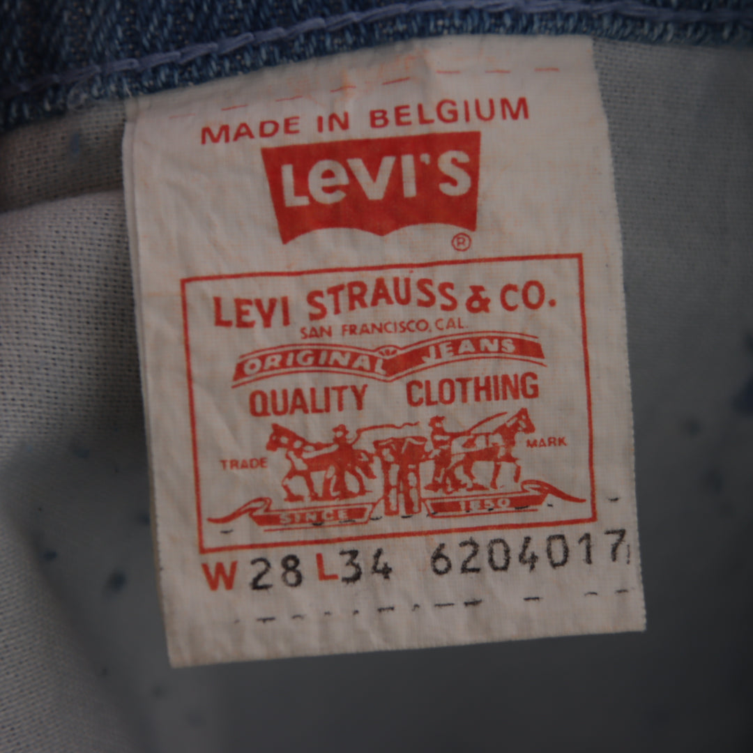 Levi's 620 white tab W28 L34 jeans vintage in denim da donna deadstock w/tags