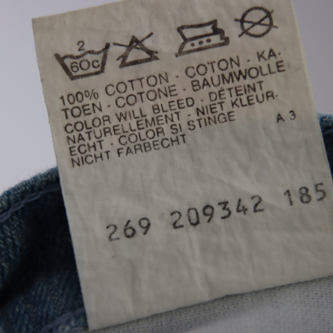 Levi's 620 white tab W28 L34 jeans vintage in denim da donna deadstock w/tags