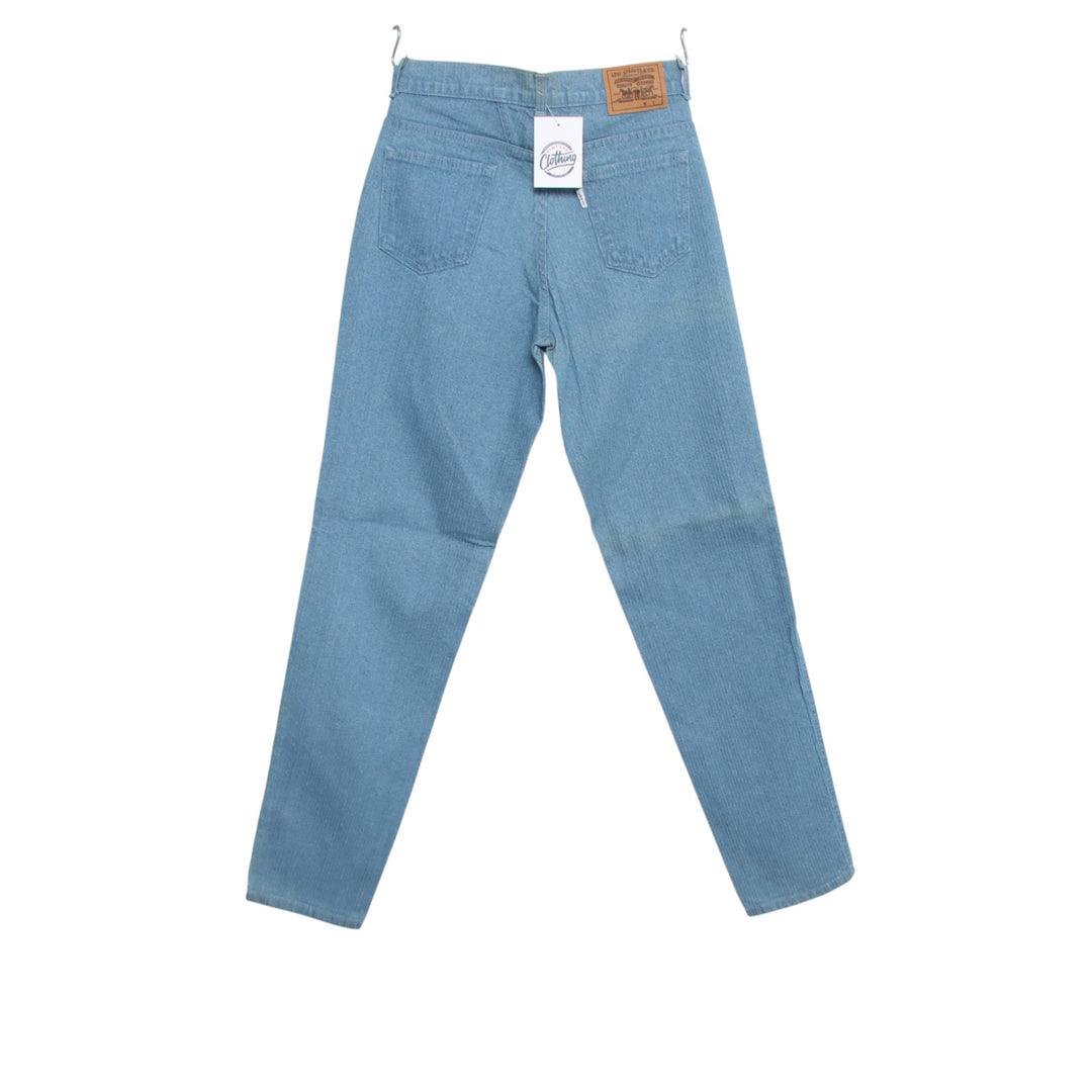 Levi's 620 white tab W28 L34 jeans vintage in denim da donna deadstock w/tags