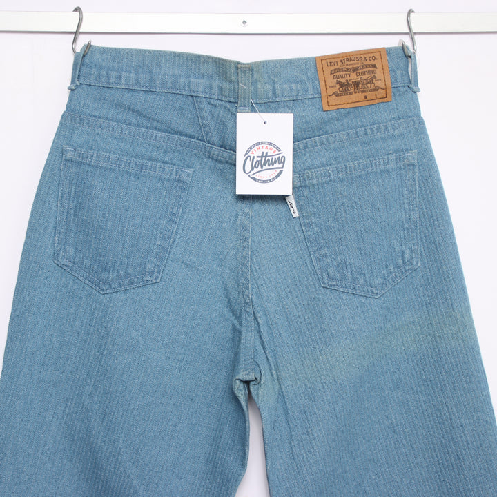 Levi's 620 white tab W28 L34 jeans vintage in denim da donna deadstock w/tags