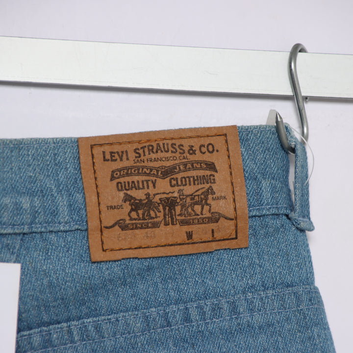 Levi's 620 white tab W28 L34 jeans vintage in denim da donna deadstock w/tags