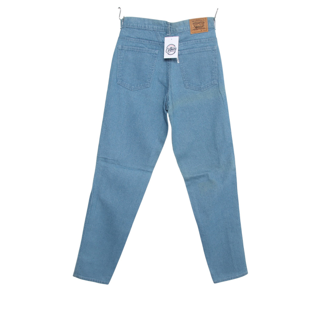 Levi's 620 white tab W29 L34 jeans vintage in denim da donna deadstock w/tags