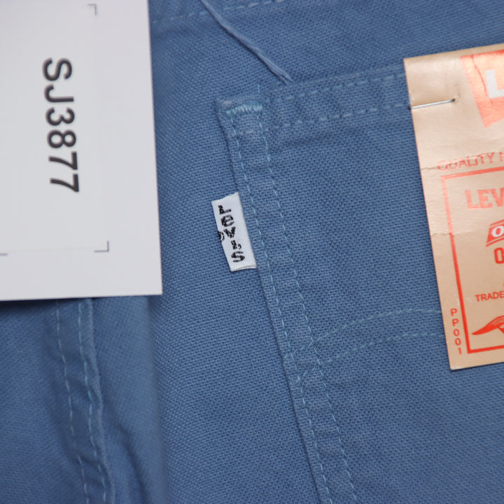 Levi's 631 slim fit W34 L36 jeans vintage in denim blu da uomo deadstock w/tags
