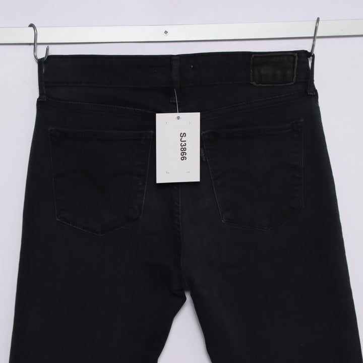 Levi's 711 skinny W28 L32 jeans in denim blu da donna