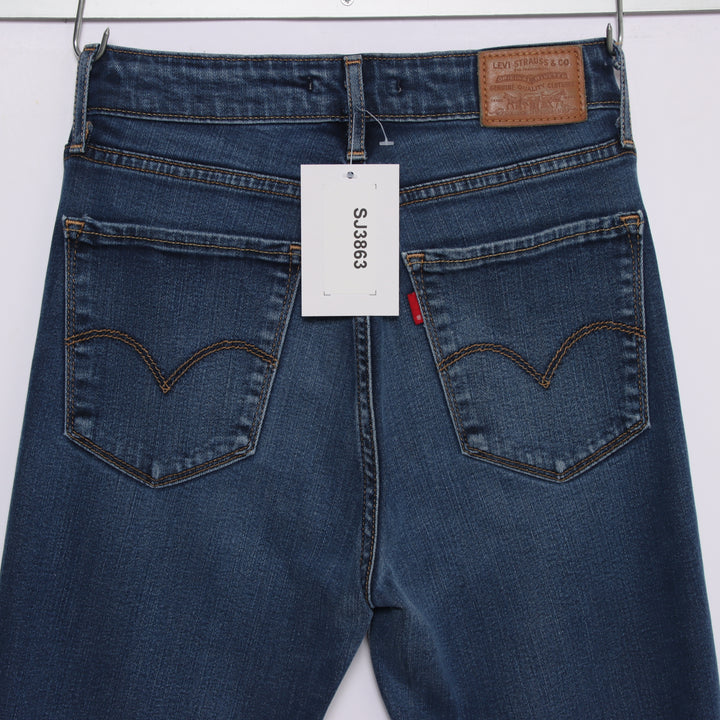 Levi's 721 hight rise skinny W27 jeans in denim da donna