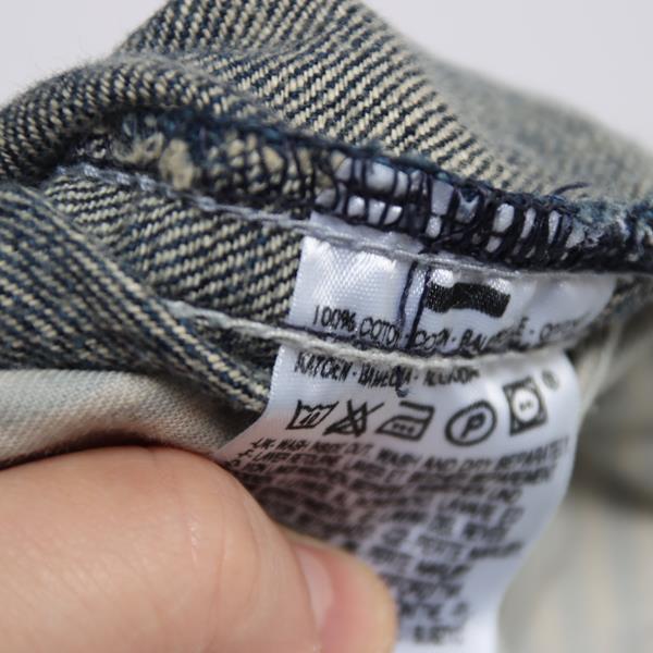 Levi's 738 Martingala jeans vintage denim W32 L34 uomo replica
