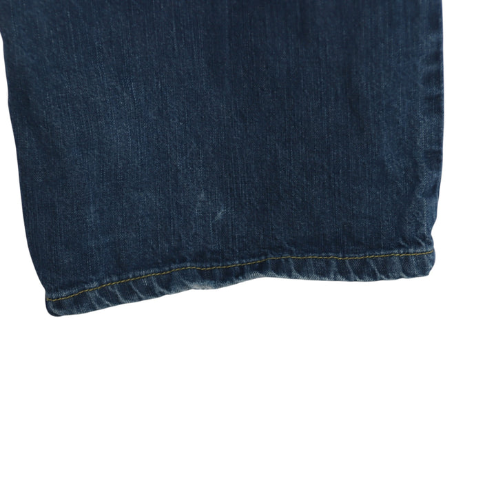 Levi's 803 workwear con martingala W28 L34 jeans vintage in denim da donna