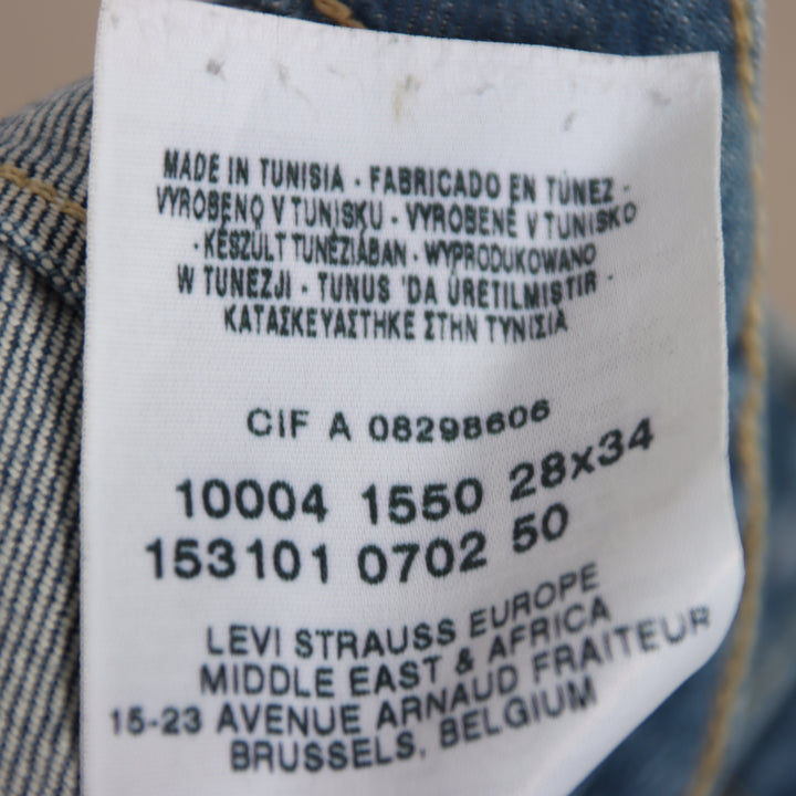 Levi's Engineered 004 W28 L34 jeans vintage in denim da donna