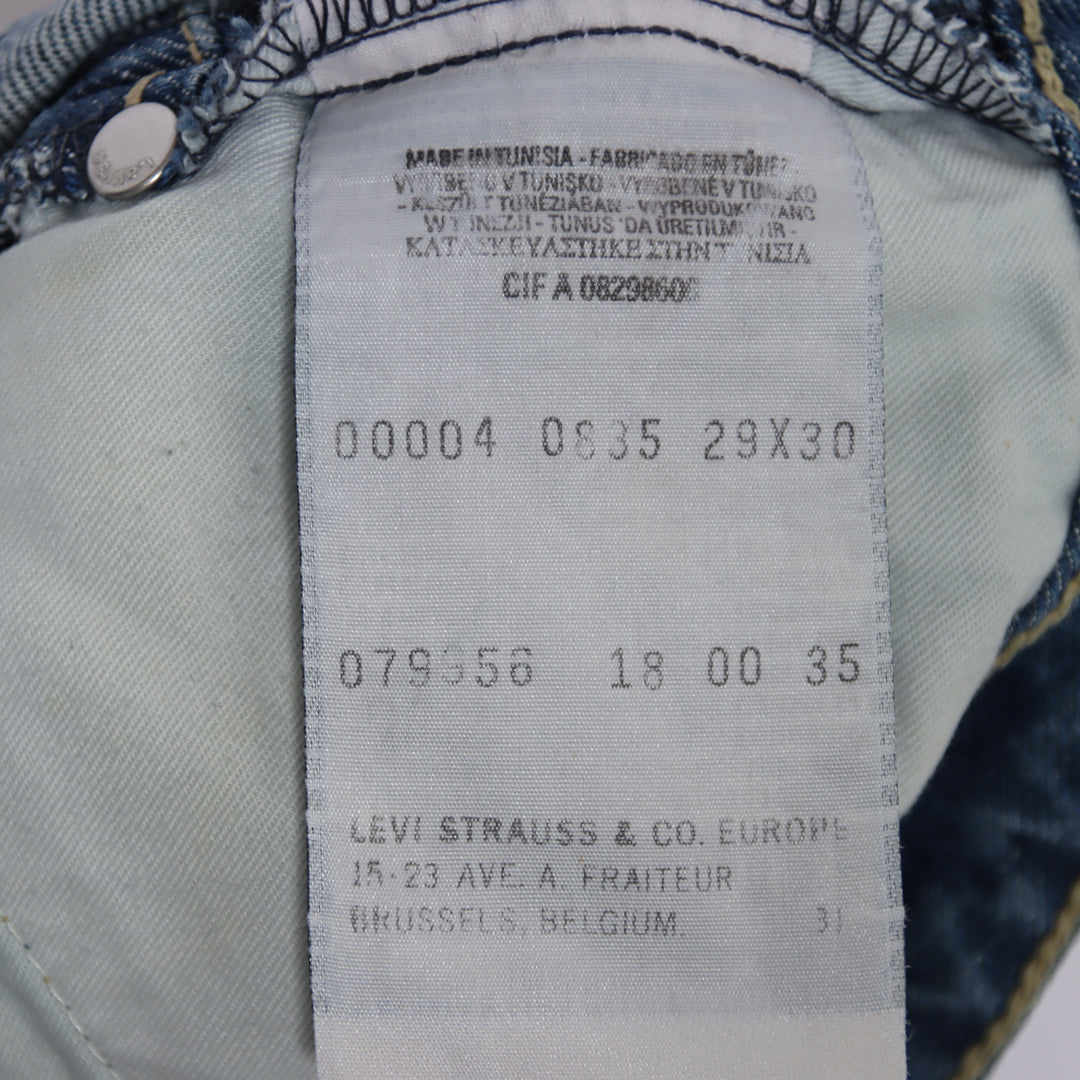 Levi's Engineered 004 W29 L30 jeans vintage in denim da donna